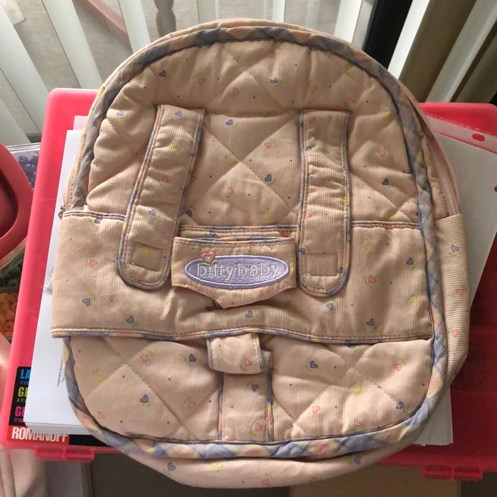 American Girl Doll Bitty Baby Backpack